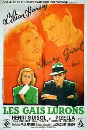 Movie poster for Les gais lurons (1936)