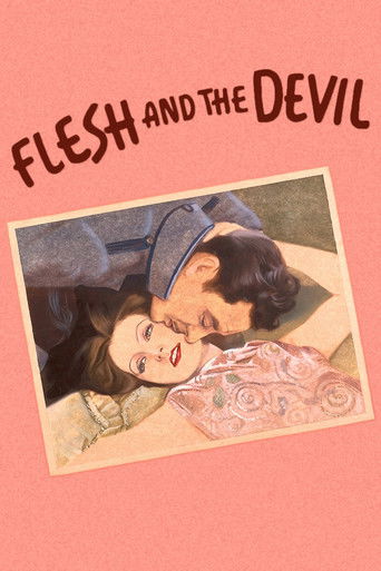 Movie poster for Flesh and the Devil (1926)