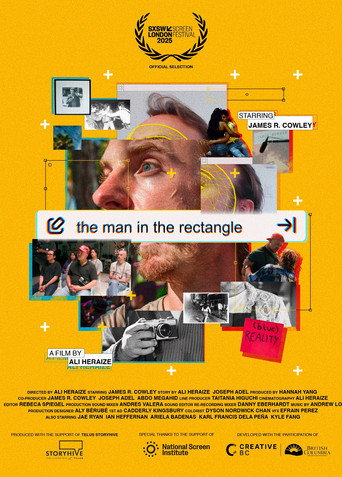 Movie poster for The Man in the Rectangle (2025)