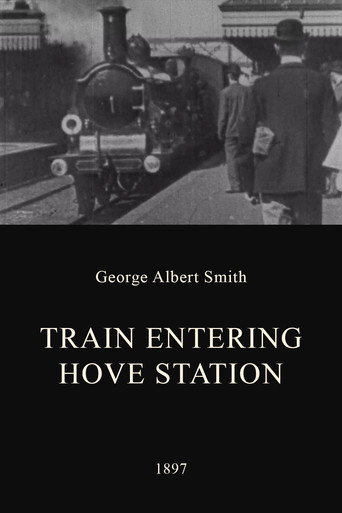 Movie poster for Train Entering Hove Station (1897)