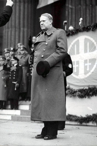 Vidkun Quisling et liv - en rettssak poster