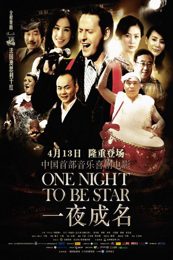 一夜成名 poster