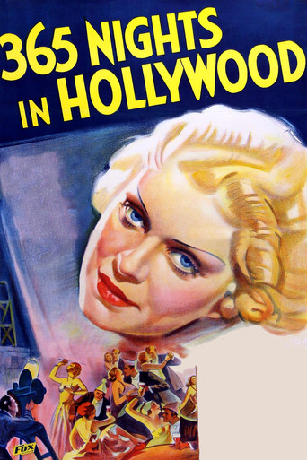Movie poster for 365 Nights in Hollywood (1934)