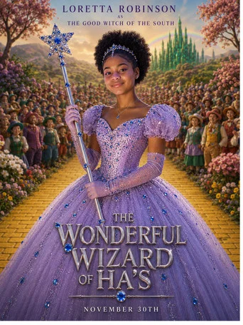 Movie poster for The Wonderful Wizard Of Ha's (2026)