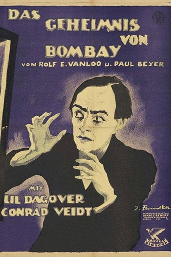 Movie poster for Das Geheimnis von Bombay (1921)