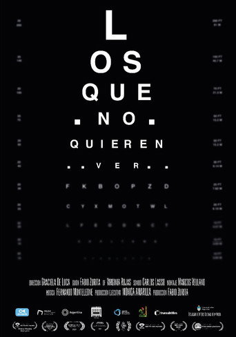 Movie poster for Los que no quieren ver (2022)
