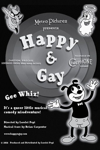 Movie poster for Happy & Gay (2014)