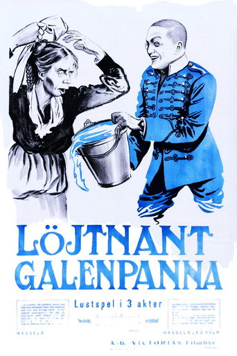 Movie poster for Lieutenant Galenpanna (1917)