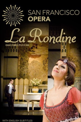 Movie poster for La Rondine - San Francisco Opera (2009)