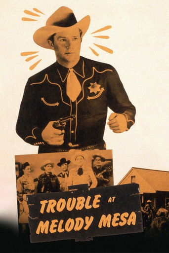 Movie poster for Trouble At Melody Mesa (1949)