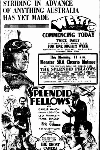 Movie poster for Splendid Fellows (1934)