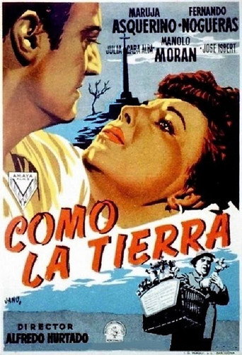 Movie poster for Como la tierra (1954)