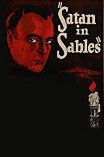 Movie poster for Satan in Sables (1925)