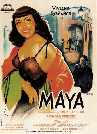 Movie poster for Maya (1949)