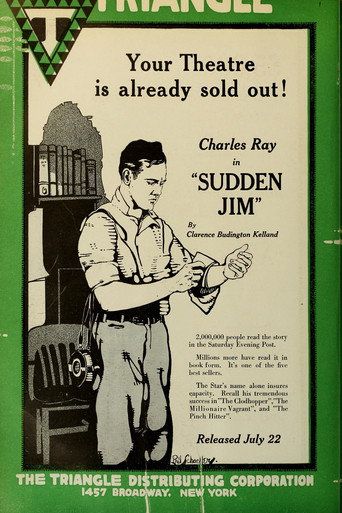 Movie poster for Sudden Jim (1917)