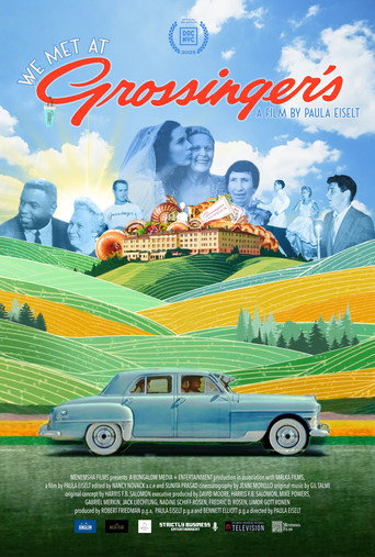 Movie poster for We Met at Grossinger’s (2025)