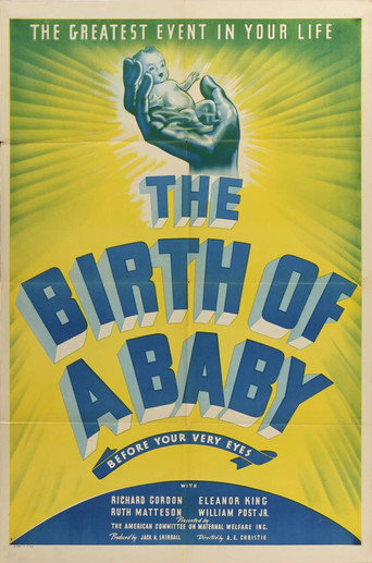 Movie poster for The Birth of a Baby (1938)