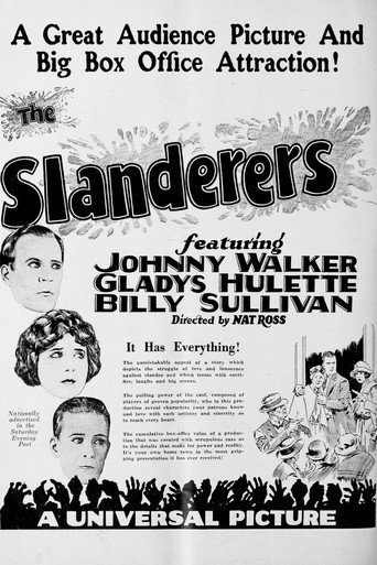 Movie poster for The Slanderers (1924)