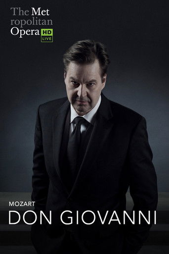 The Metropolitan Opera: Don Giovanni poster