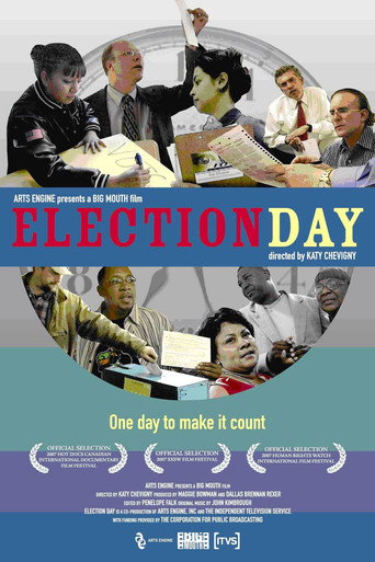 Movie poster for Election Day (2007)
