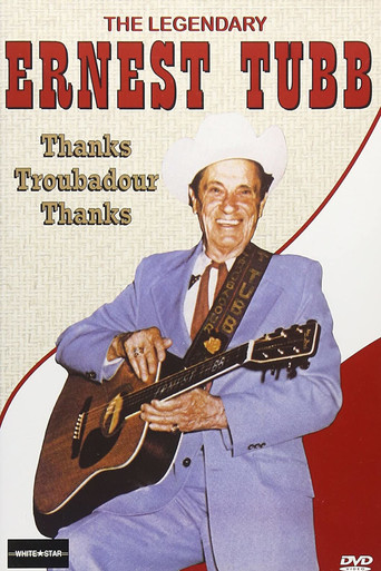 Movie poster for The Legendary Ernest Tubb (1987)