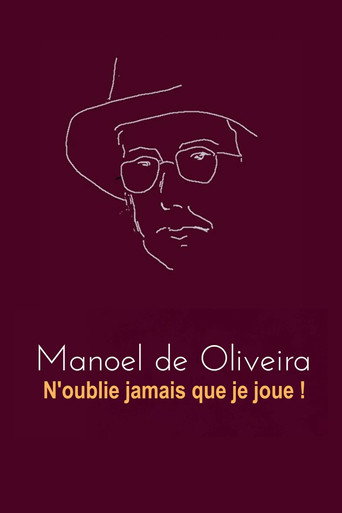 Movie poster for Manoel de Oliveira, the Architect Filmmaker (2025)