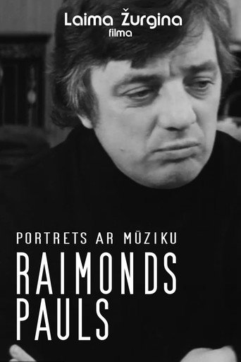 Movie poster for Raimonds Pauls. Portrets ar mūziku (1977)