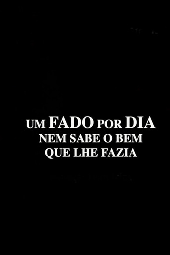 Series poster for Um fado por dia nem sabe o bem que lhe fazia (2026)