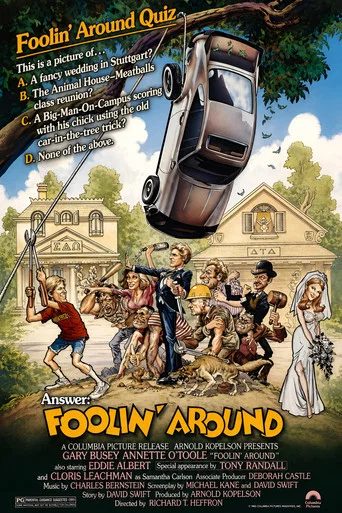 Movie poster for Foolin' Around (1980)