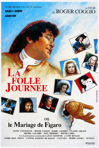 Movie poster for La Folle Journée ou Le Mariage de Figaro (1989)