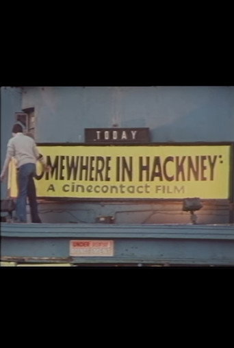 Movie poster for Somewhere in Hackney (1979)