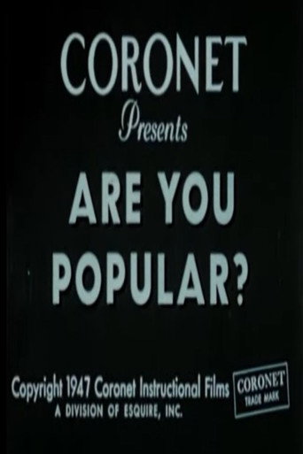 Movie poster for Are You Popular? (1947)