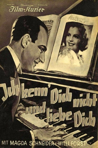 Movie poster for I Don't Know You and I Love You (1934)