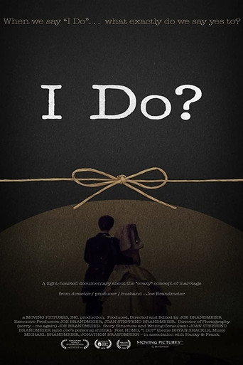 Movie poster for I Do? (2016)