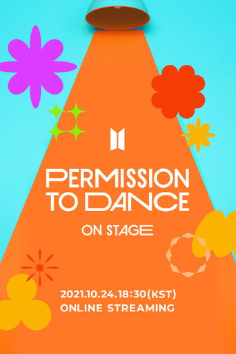 Movie poster for BTS Permission to Dance On Stage (2021)