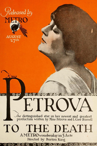 Movie poster for To the Death (1917)