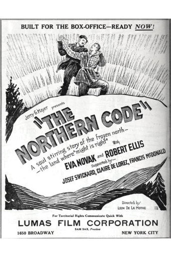 Movie poster for The Northern Code (1925)