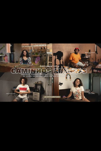 Movie poster for Caminhos Abertos (2024)