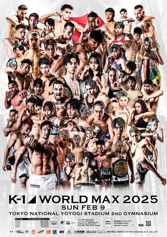 Movie poster for K-1 WORLD MAX 2025: Triple Title Match (2025)