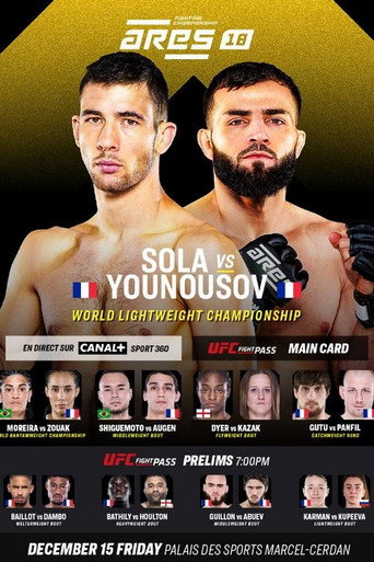 Movie poster for ARES Fighting Championship 18: Sola vs Younousov (2023)