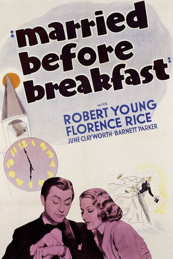 Movie poster for Married Before Breakfast (1937)