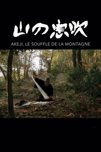 Movie poster for Akeji, The Breath of the Mountain (2019)