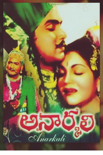Movie poster for Anarkali (1955)