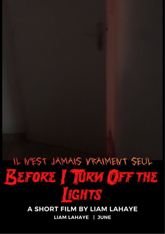 Movie poster for Before I Turn Off the Lights (2026)