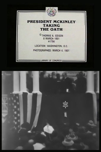 Movie poster for President McKinley Taking the Oath (1901)