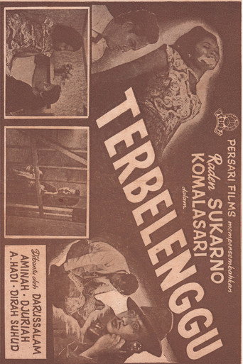 Movie poster for Terbelenggu (1951)