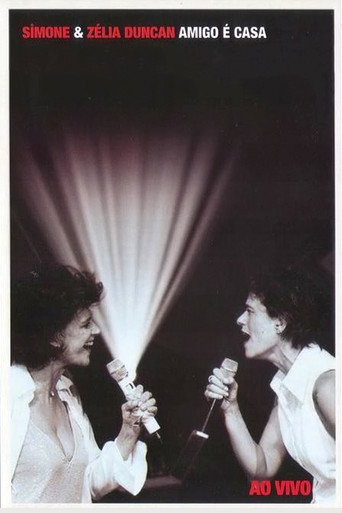Movie poster for Simone & Zélia Duncan: Amigo é Casa (2008)