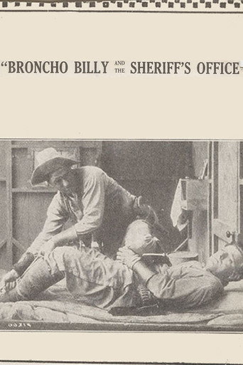 Movie poster for Broncho Billy and the Sheriff's Office (1914)
