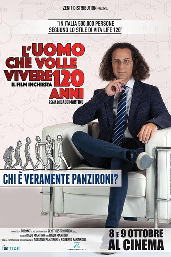 Movie poster for L'uomo che volle vivere 120 anni (2019)