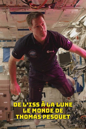 Movie poster for De l'ISS à la Lune : le monde de Thomas Pesquet (2023)